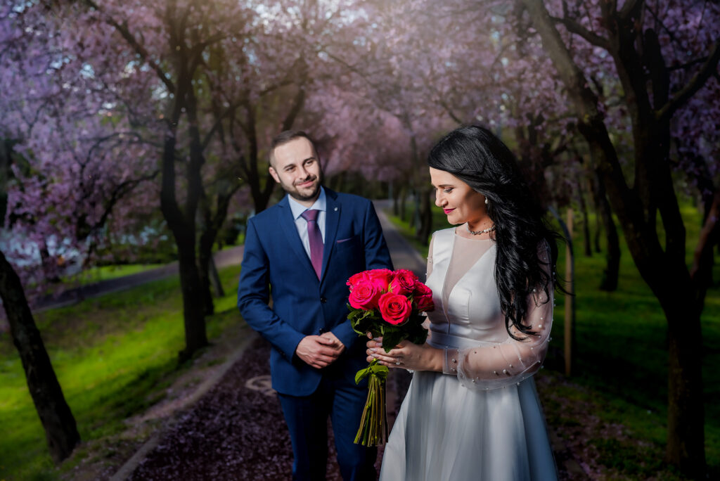 Ședință Foto Timișoara - Sub cireșii înfloriți - Fotograf profesionist nunta